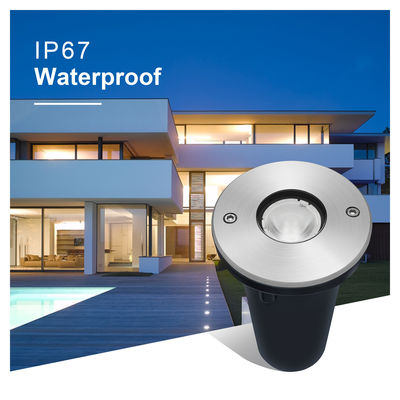 Oświetlenie Podziemne Wpuszczane DC12V-24V Wodoszczelność IP67 Stal Nierdzewna 316 Materiał Średnica 67MM