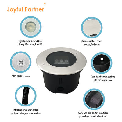 Zewnętrzne oświetlenie LED IP67 Pełna dostosowanie Dyfuzyjne szkło hartowane DC24V dla dróg ogrodowych