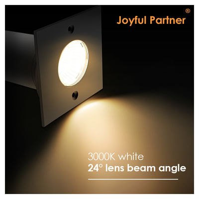 DC AC COB Led Aluminium Square Shape 304ss Front Cover LED Ground Light For Garden