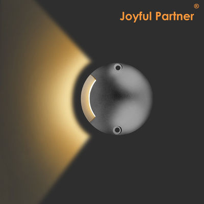 Wpuszczana lampa schodowa LED, odporna na promieniowanie UV, anodowana, DC12V, SMD2835, LED 1W, nowoczesna oprawa zewnętrzna i wewnętrzna