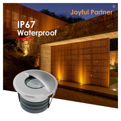 kąt wiązki 60 stopni 1*2W Led Pure Aluminium 6063 Outdoor Deck Light