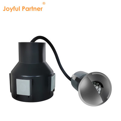 IP67 Wstępne półciemnienie okrągłe RGB ciepła biała strona emitująca podziemne światło zakopane pod ziemią