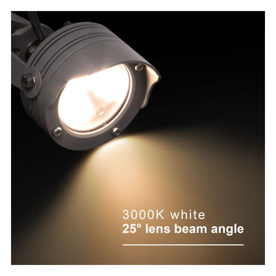 3W 6W RGB IP67 wodoodporny DC12V 24V odblaskowy reflektor optyczny LED Plastic Spike Spot Light For Garden Trees
