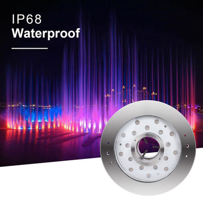 Joyful Partner 6W 9W 12W 18W 24V DMX Kontrola ze stali nierdzewnej IP68 Podwodne światła fontann RGB