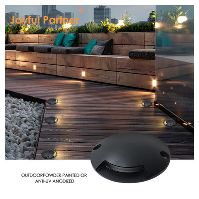 Zewnętrzny Mini Small Size1w Aluminium IP67 Inground Deck Light dla ogrodu parku rozrywki