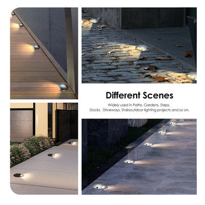 1W Światło stopniowe korytarzowe Ultra Thin DIA70mm DC 24V 3000k Warm White For Outdoor Lighting
