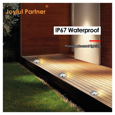 1W Światło stopniowe korytarzowe Ultra Thin DIA70mm DC 24V 3000k Warm White For Outdoor Lighting