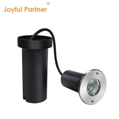 Ogrodowe oświetlenie podziemne IP65 Wodoodporne aluminium AC100-240V COB LED 6W ze skrzynką montażową