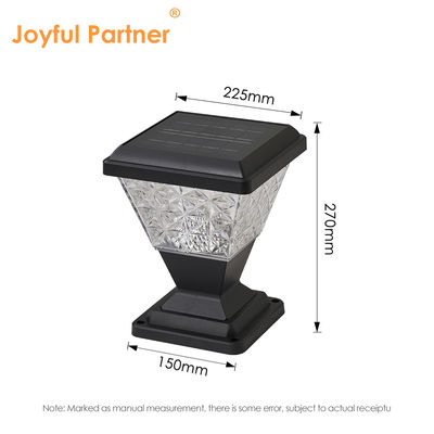 Światło ogrodowe zasilane energią słoneczną 124 sztuk SMD 2835 LED 150 Lm / W 5W Sloar Panels With PC Lampshade