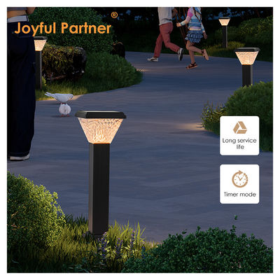 2024 LED Solar Outdoor Pathway Light IP65 Wysoka jasność Biały kolor RGB z panelem słonecznym Ładowanie słoneczne