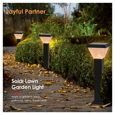 2024 LED Solar Outdoor Pathway Light IP65 Wysoka jasność Biały kolor RGB z panelem słonecznym Ładowanie słoneczne