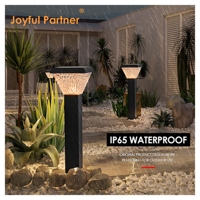 2024 LED Solar Outdoor Pathway Light IP65 Wysoka jasność Biały kolor RGB z panelem słonecznym Ładowanie słoneczne