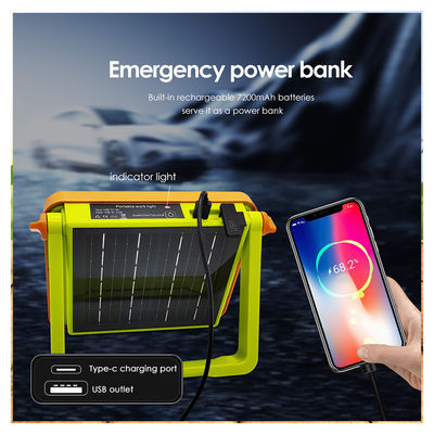 IP65 wodoodporny LED światło słoneczne 5054 Epistar LED 1000LM z akumulatorem 7500mAh