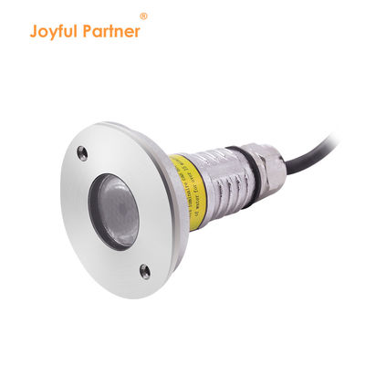 Światła fontannowe ze stali nierdzewnej niskiego napięcia RGB 3W 1W LED IP68 wodoodporne dla krajobrazu podwodnego
