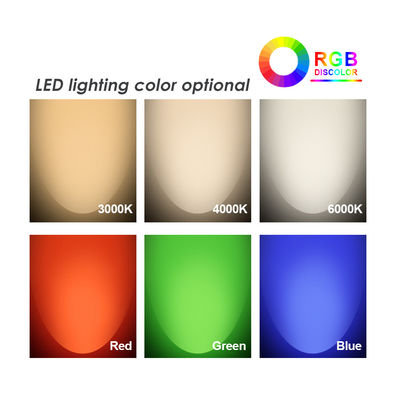 Światła fontannowe ze stali nierdzewnej niskiego napięcia RGB 3W 1W LED IP68 wodoodporne dla krajobrazu podwodnego