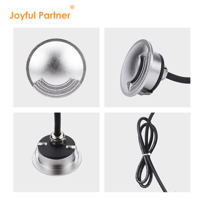 2W IP67 LED Światła pod ziemią Zewnętrzne Ultra Cienkie Prężnica 55mm SMD LED Światła Walkover Z Aluminiowym Obudową