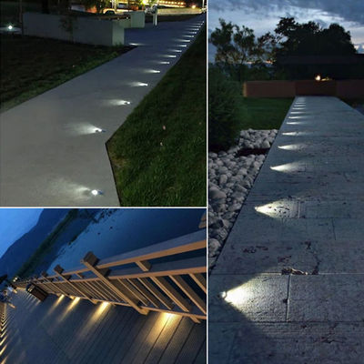 Ultra Cienkie IP67 wodoodporne wgłębione 2W LED Oświetlenie zewnętrzne SS316