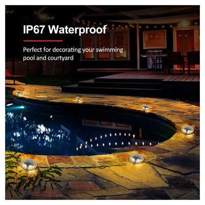 Światła LED zewnętrzne IP67 średnica 70mm 3W Nawierzchnia zamontowana lampa Światła LED z dwulastą gwarancją