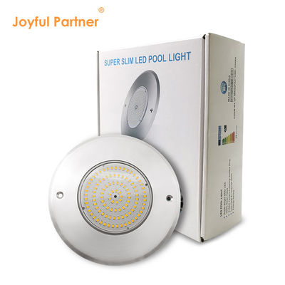 IP68 W pełni uszczelnione wodoodporne jednokolorowe światła LED podwodne do basenu 160 * 7,5 mm Ultra Slim Z certyfikatem CE