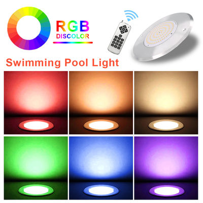 IP68 W pełni uszczelnione wodoodporne jednokolorowe światła LED podwodne do basenu 160 * 7,5 mm Ultra Slim Z certyfikatem CE