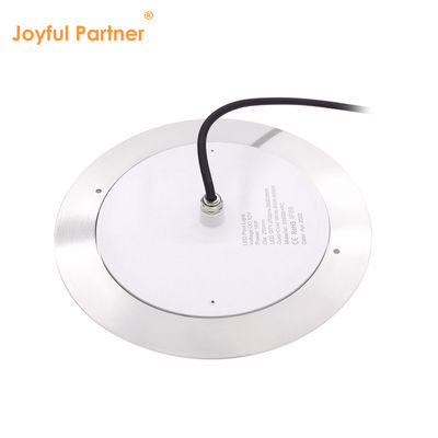18W 316SS Podwodna ścianka LED basenowe światło 230MM DC12V 252pcs SMD2835 ciepły biały stały napięcie