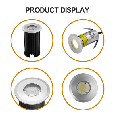 1W 2W Lampa podwodna do basenu, typ wpuszczany, średnica 42mm, do dekoracji basenu i stawu