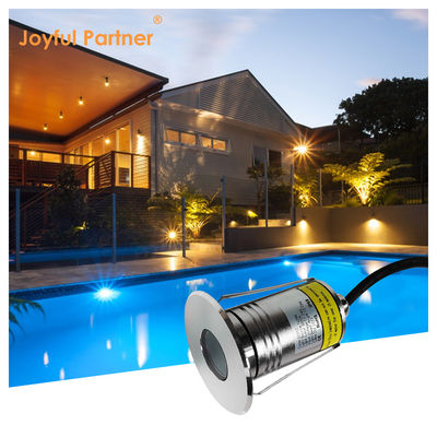 Mini LED basen podwodny światło spa lampa ze stali nierdzewnej 12V / 24V DC