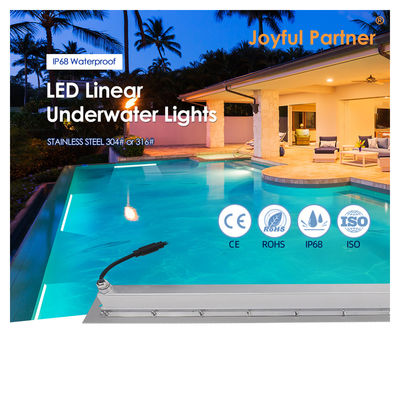 IP68 Podwodne światło liniowe ze stali nierdzewnej 316 24W LED DALI