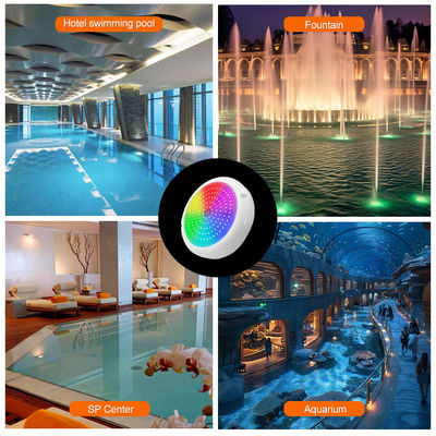 Pływalnia podwodna na zewnątrz IP68 Światło LED IP68 Zmieniająca kolor AC12v Wbudowany sterownik prądu