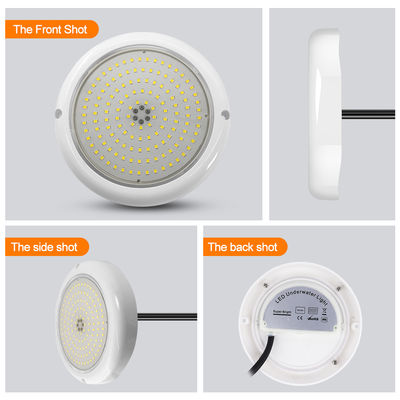 PAR56 LED Oświetlenie basenowe RGB AC12V IP68, wypełnione żywicą, korpus ABS