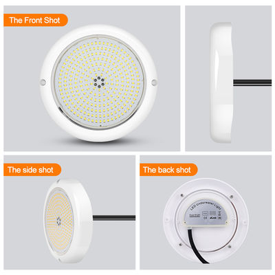 ABS Pool Light Par56 IP68 18W 24W Synchronized RGB SMD LED Zmiana koloru dla betonowego basenu