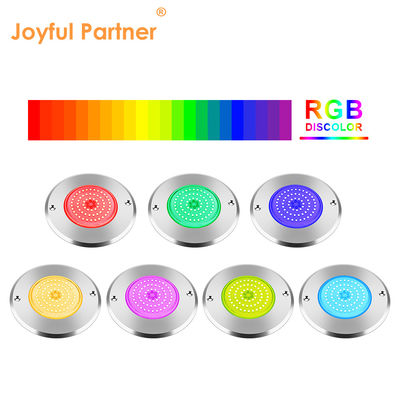 RGB Ultra Slim IP68 Oświetlenie basenu LED SS316L obudowa Zintegrowany typ SMD2835 6w Podwodne światła wodoodporne