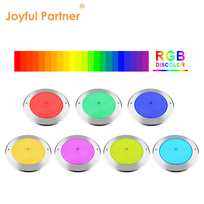 Podwodne światła LED basenu 316 ze stali nierdzewnej 25W Smd2835 Żywica wypełniona 3000K RGB Lampa basenu SMD 2835 AC 12v IP68 W pełni wodoodporna