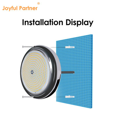Mocny LED Pool Light Wifi Control AC12V IP68 25W Żywica wypełniona RGB LED PAR56 Nawierzchnia zamontowana