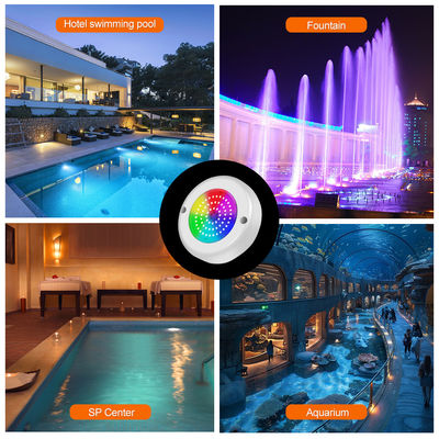 AC12V podwodny podwodny IP68 RGB Switch Control 15W Głowa wypełniona żywicą