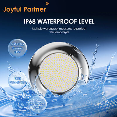 Światła do basenu Joyful 12v AC Upgrade SMD Chip RGB Color IP68 All One Set Design For Concrete Pool