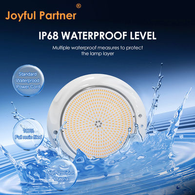 Światło basenu LED Lampa podwodna DIA230*35mm Materiał ABS IP68 42W Na powierzchni