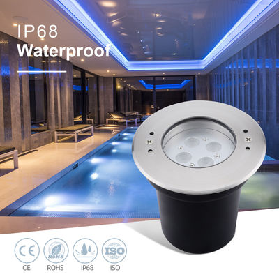 LED podwodne lampy basenowe 4W 8W 12W 24VDC IP68 wodoodporna stal nierdzewna 316 RGB 3in1 do basenów