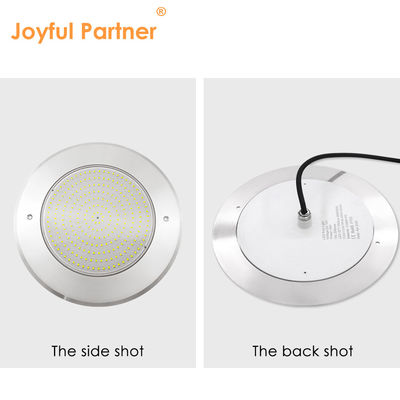 Wodaodporny PAR56 LED Pool Light 316SS Obudowa Ultra Thin 7.5mm Żużlina wypełniona ścianą zamontowana 230MM 18W 25W DC AC12V