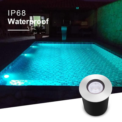 Mini DMX Pool Light RGB Wstępne światła basenowe IP68