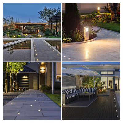 IP67 wodoodporne zewnętrzne światła ze stali nierdzewnej 316 Mini 1W Betonowe LED