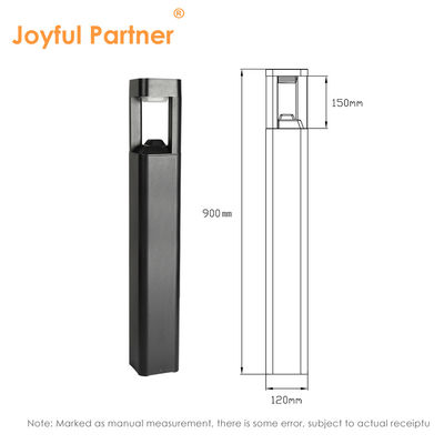 Oświetlenie podłogi krajobrazowej AC110-265V Powłoka powlekana aluminium L120*W120*H300MM Do dekoracji dróg