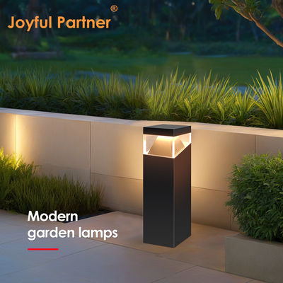 Światło ogrodowe LED Oświetlenie ogrodowe Bollard Światło Materiał ze stali nierdzewnej AC 220V Anty-UV Square IP65 Do ogrodu