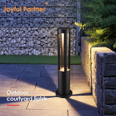 10W LED 600mm 800mm Aluminium Extrusion Bollard Landscape Lawn Lighting 220V/24V Do sztuki ogrodowej