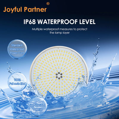 Epoxy żywica wypełniona LED Panel światła basenu ciepła biała PAR56 żarówka wymienna ø178*25mm