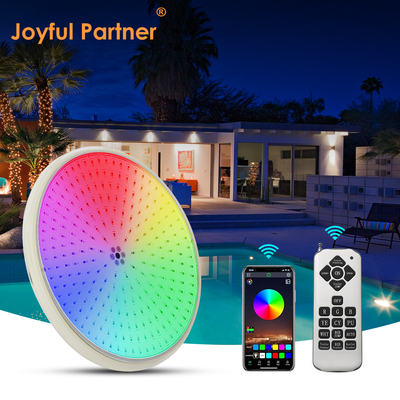 Epoxy żywica wypełniona LED Panel światła basenu ciepła biała PAR56 żarówka wymienna ø178*25mm