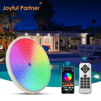 Epoxy żywica wypełniona LED Panel światła basenu ciepła biała PAR56 żarówka wymienna ø178*25mm