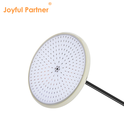 W pełni wypełnione żywicą płaskie lampy LED PAR56 do basenów, materiał PC odporny na promieniowanie UV, zamienniki lamp halogenowych 35W 42W