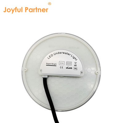 W pełni wypełnione żywicą płaskie lampy LED PAR56 do basenów, materiał PC odporny na promieniowanie UV, zamienniki lamp halogenowych 35W 42W