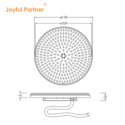 Panel LED źródło światła pływającego AC12V ultra cienkie 18W 25W 35W Łatwe wymiana Dobra rozpraszanie ciepła